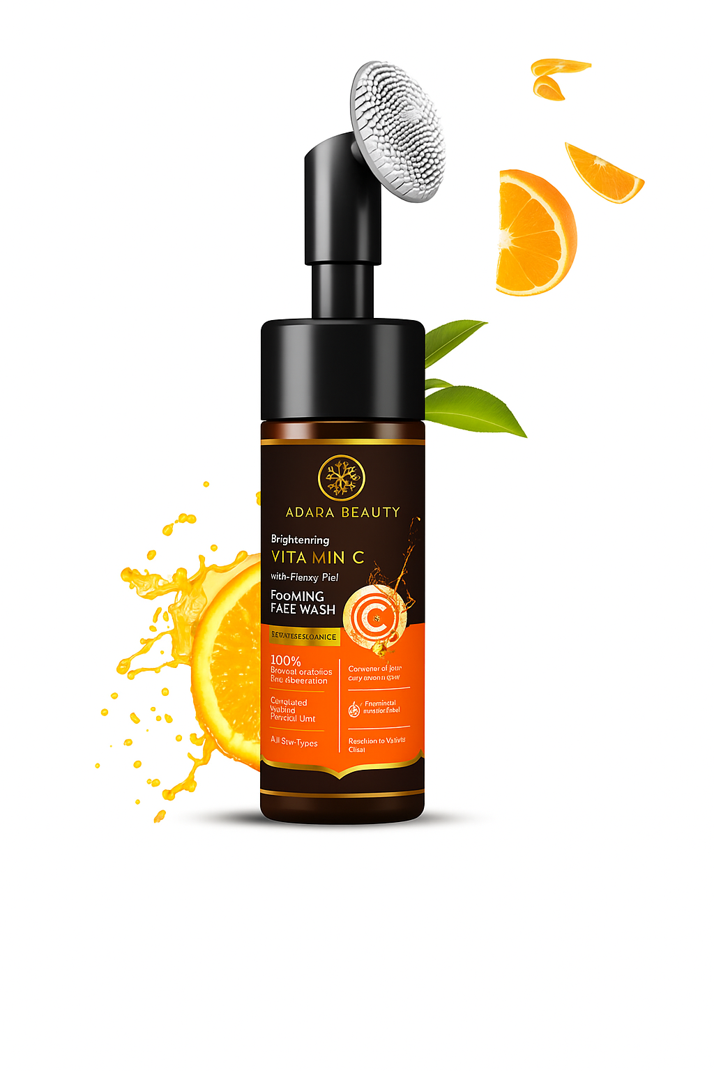 5 b1 Adara Vitamin C Foaming Face Wash - Image 1