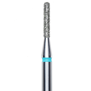 Alternative view of DIAMOND NAIL DRILL BIT, ROUNDED "CYLINDER", BLUE, HEAD DIAMETER 1.4/8MM (FA30B014/8) - STALEKS™