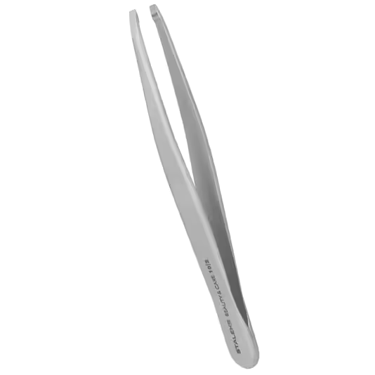 STALEKS BEAUTY & CARE 10 TYPE 2 EYEBROW TWEEZERS STRAIGHT TBC-10/2 - STALEKS™ - Image 2