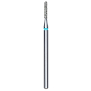 DIAMOND NAIL DRILL BIT, ROUNDED "CYLINDER", BLUE, HEAD DIAMETER 1.4/8MM (FA30B014/8) - STALEKS™