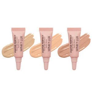 Under-eye concealer with full coverage hydrating finish