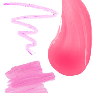 Alternative view of pH adaptive makeup set with lip liner balm and liquid blush